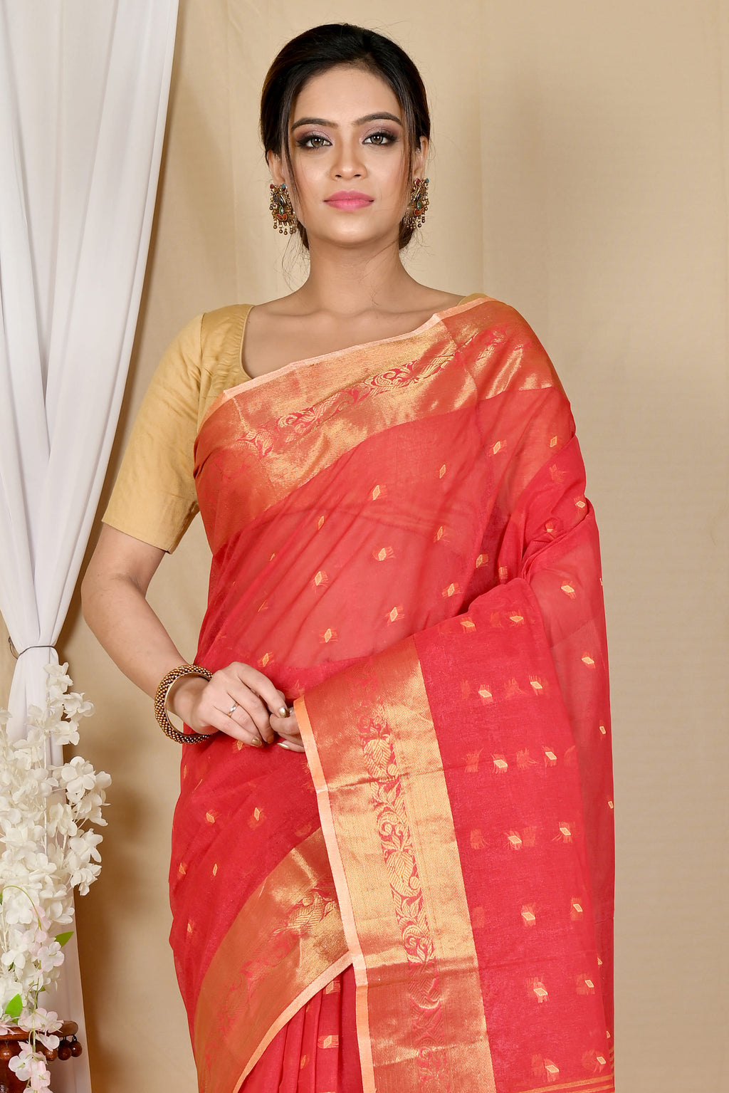 Pure Cotton  Saree