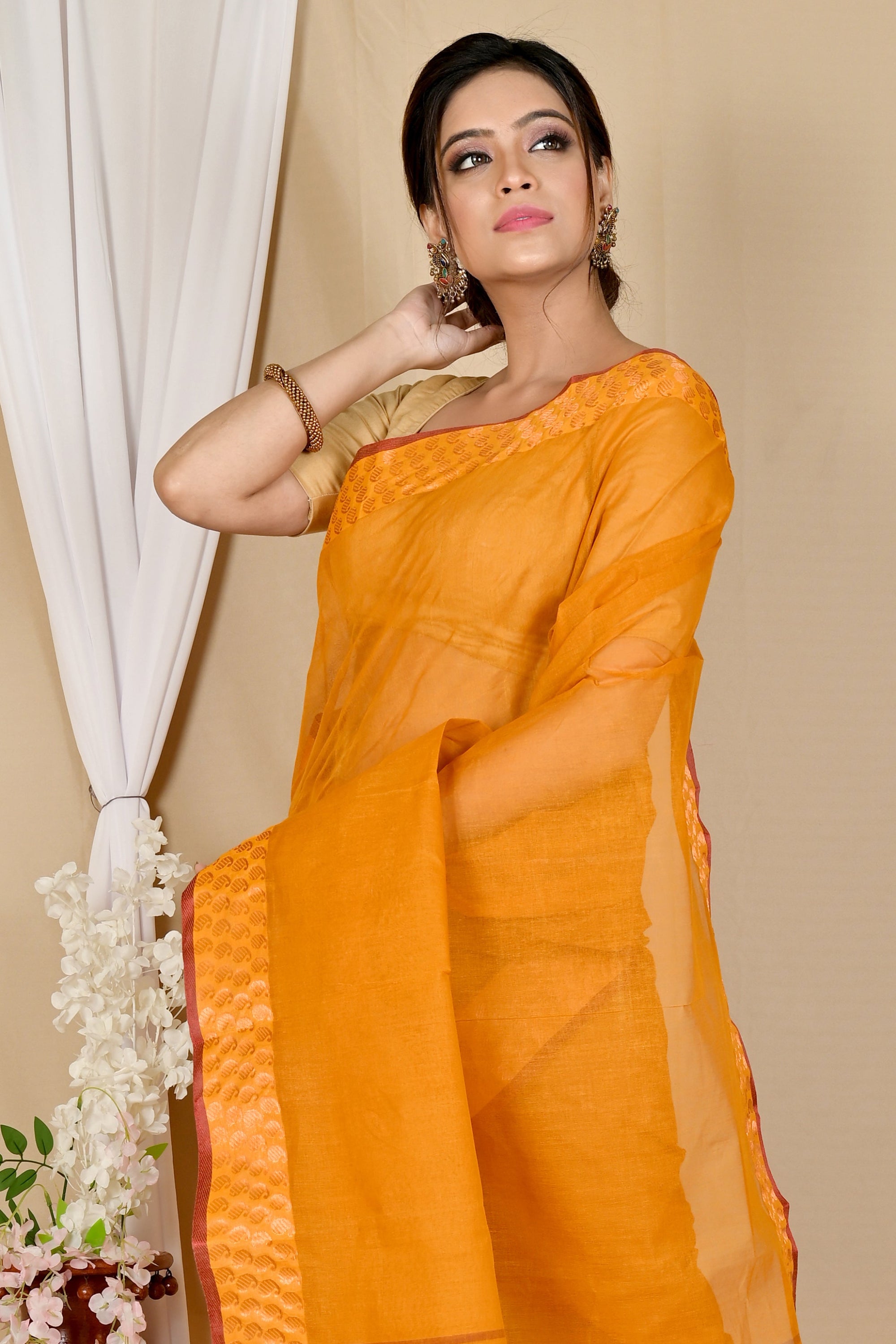 Pure Cotton  Saree