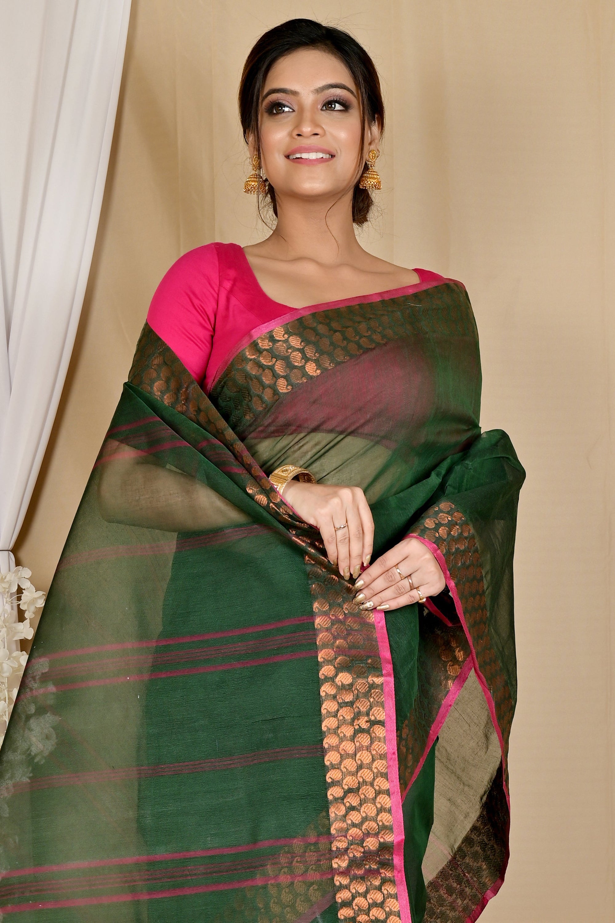 Pure Cotton  Saree