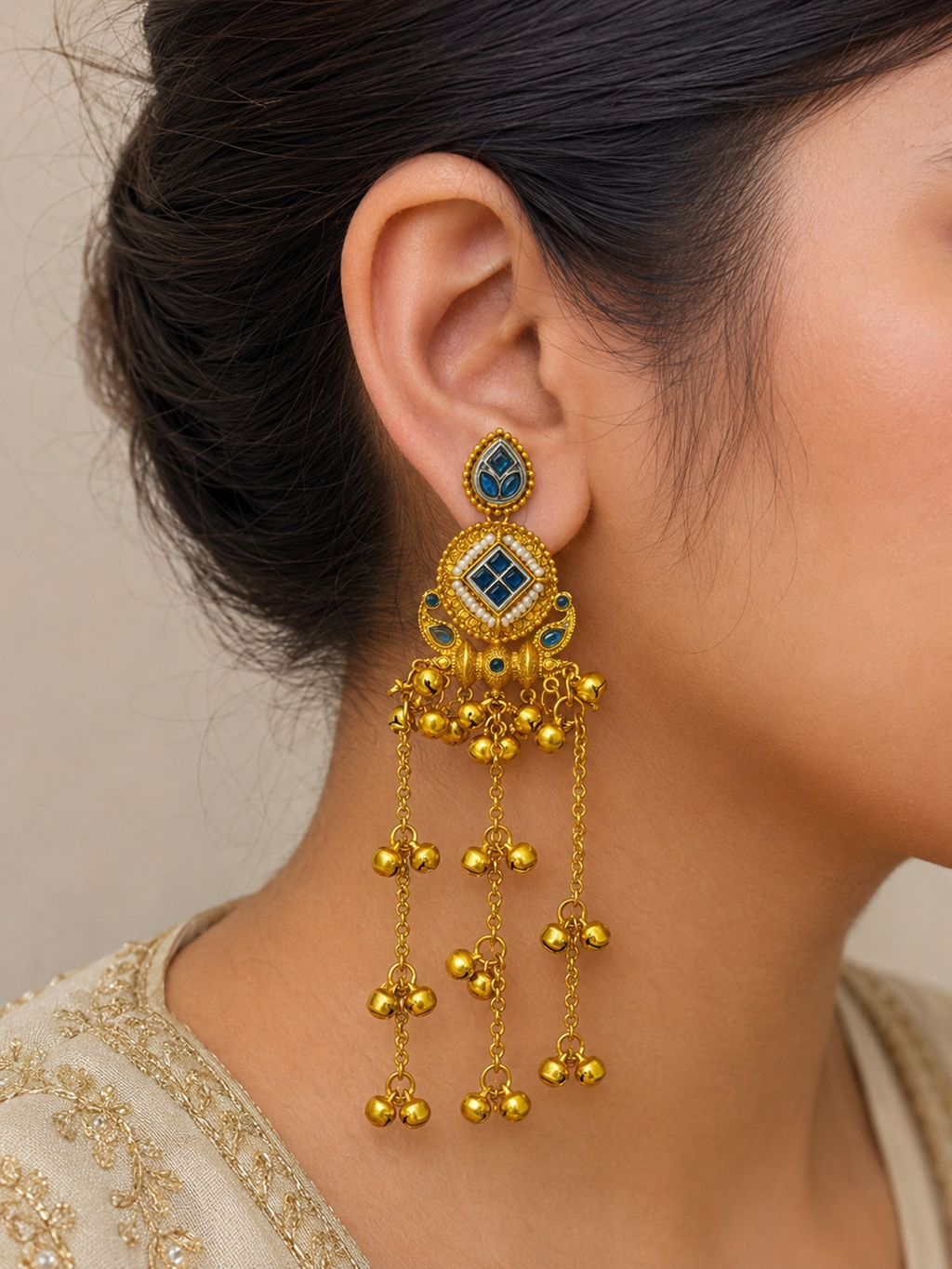 Kashmiri Ear Ring