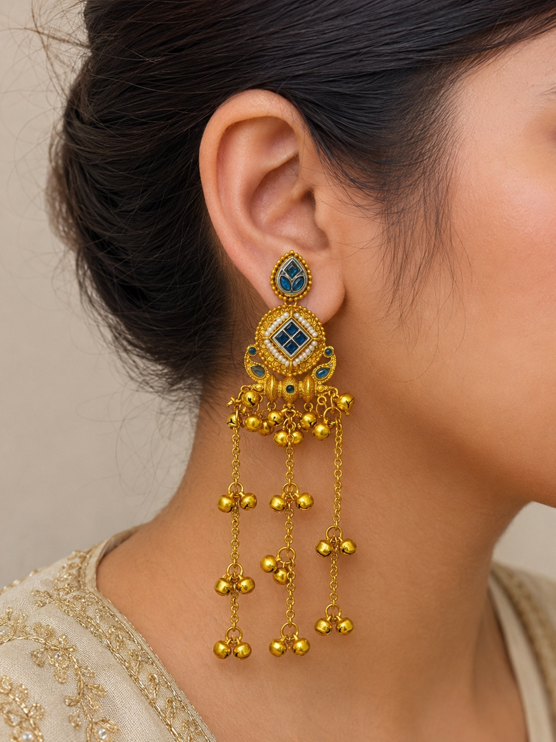 Kashmiri Ear Ring
