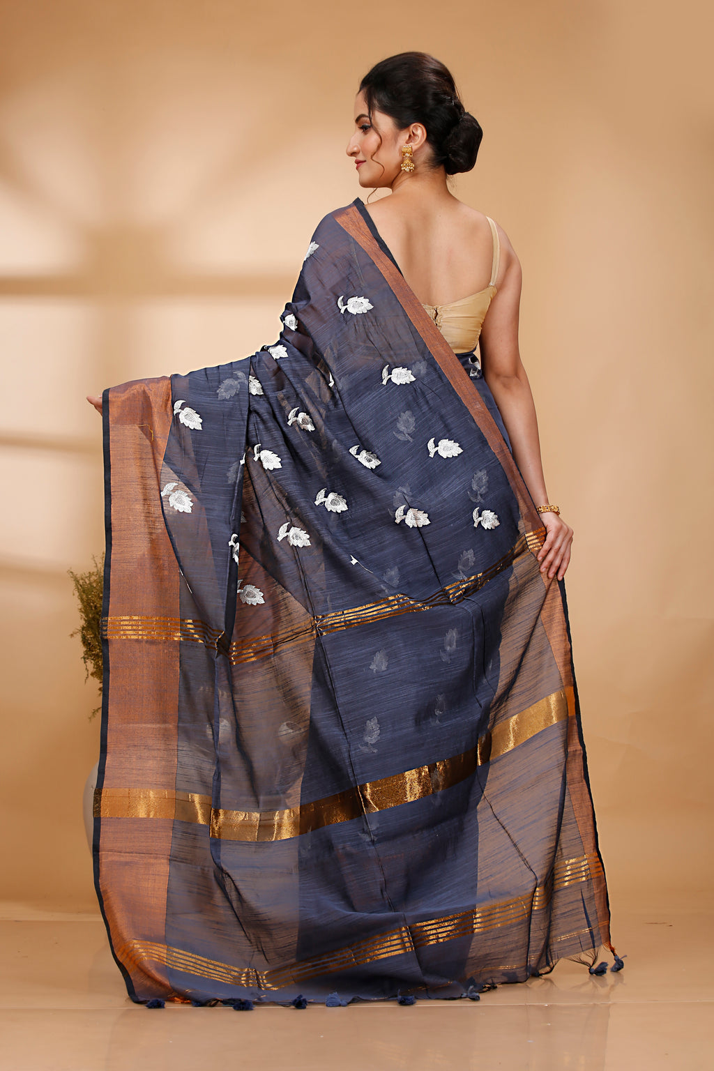 Linen Jamdani