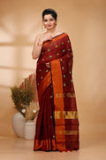 Soft Dhakai Jamdani Saree