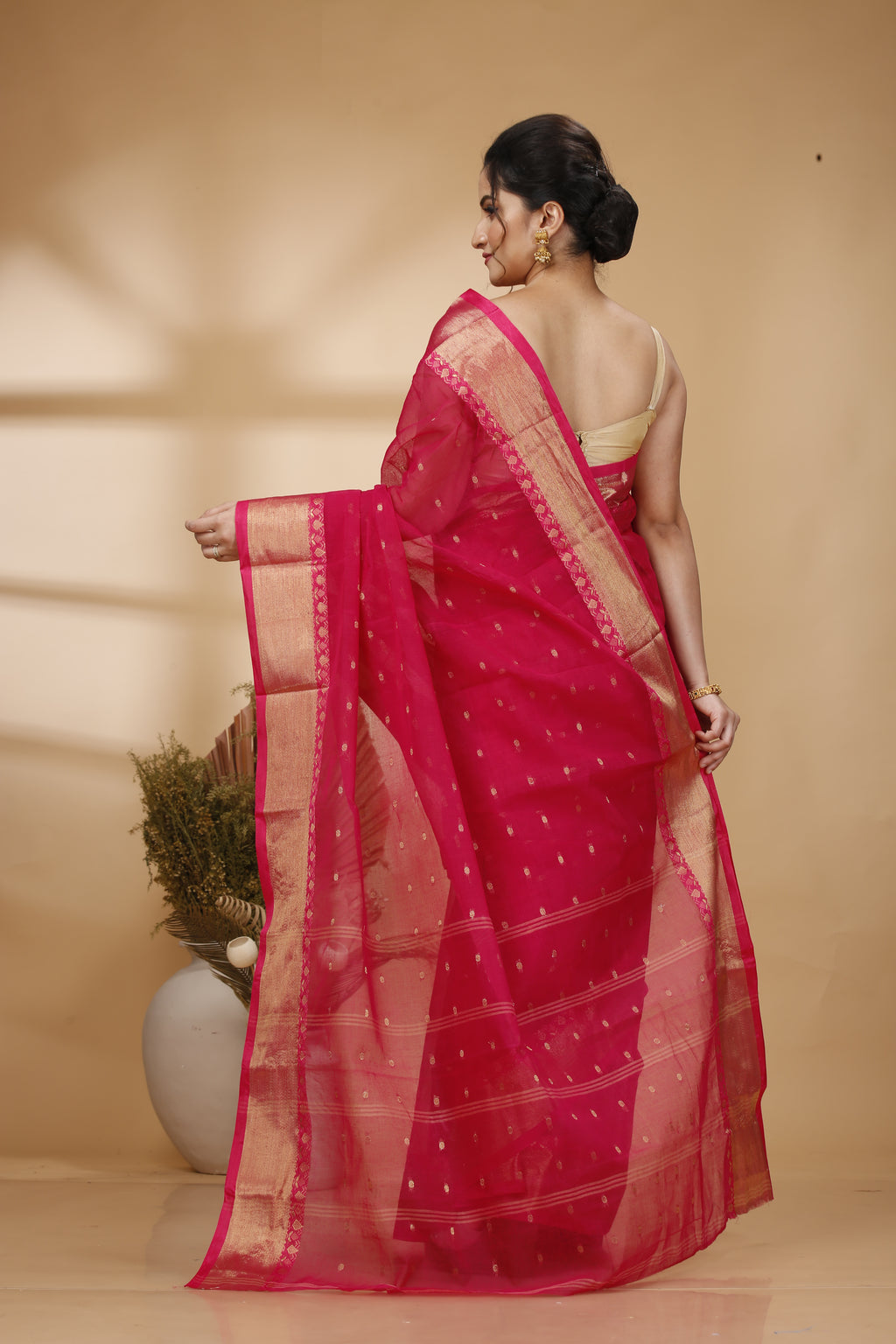 pure cotton tant(redish pink)