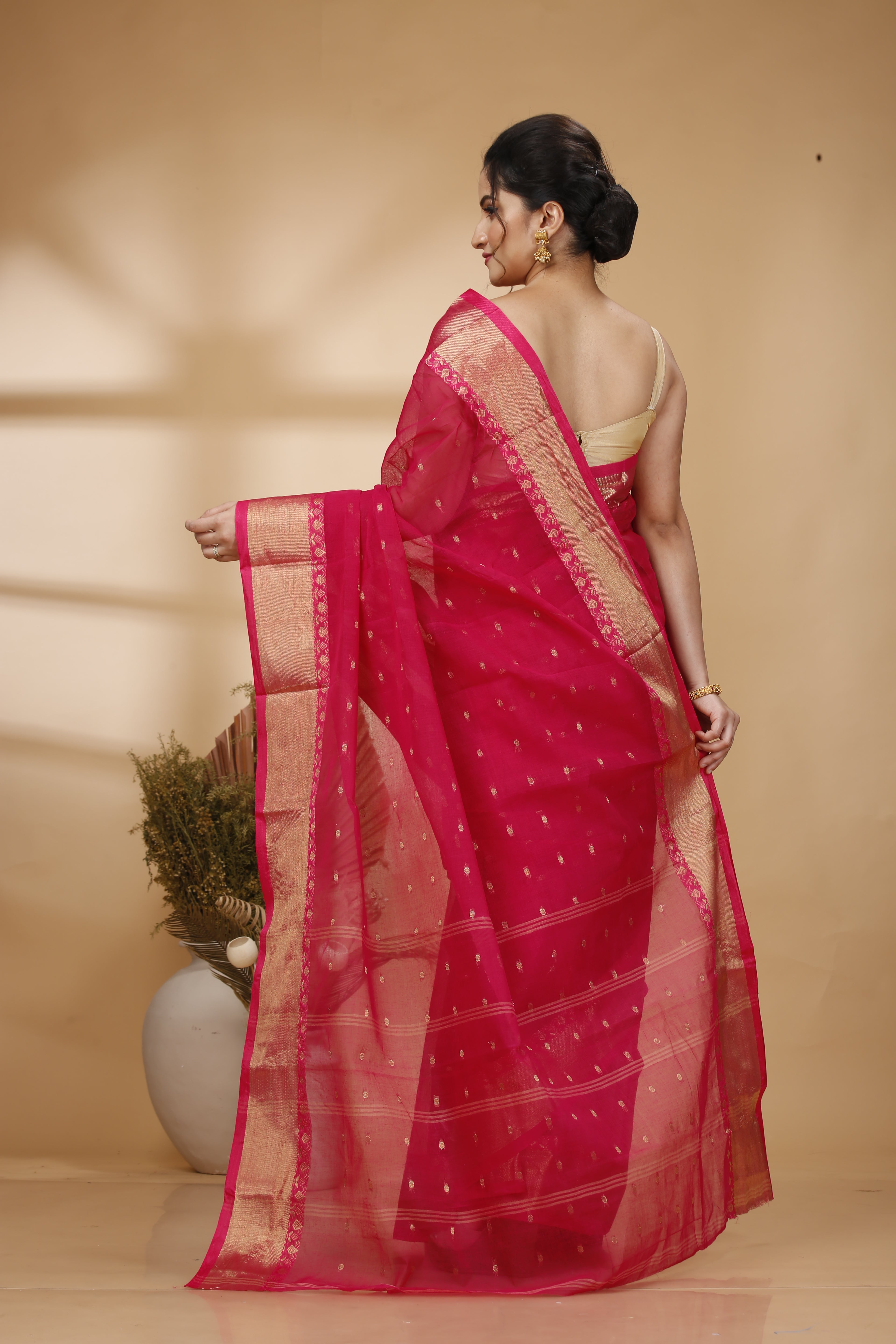 pure cotton tant(redish pink)