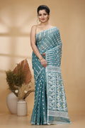 Soft Dhakai Jamdani Saree