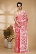 Soft Dhakai Jamdani Saree