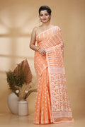 Soft Dhakai Jamdani Saree