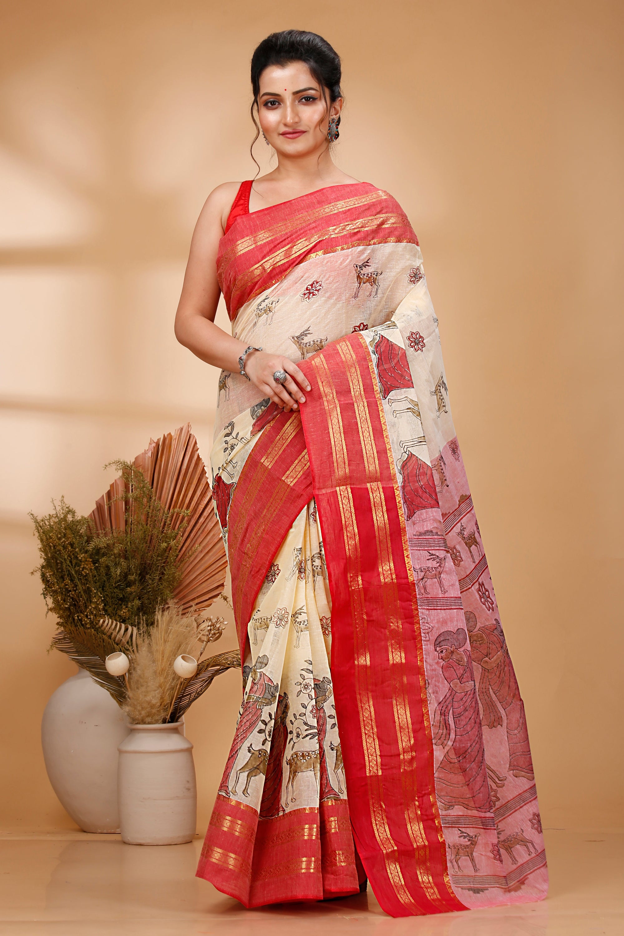 Pure Cotton  Saree