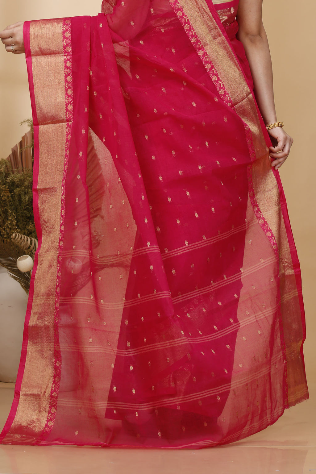 pure cotton tant(redish pink)