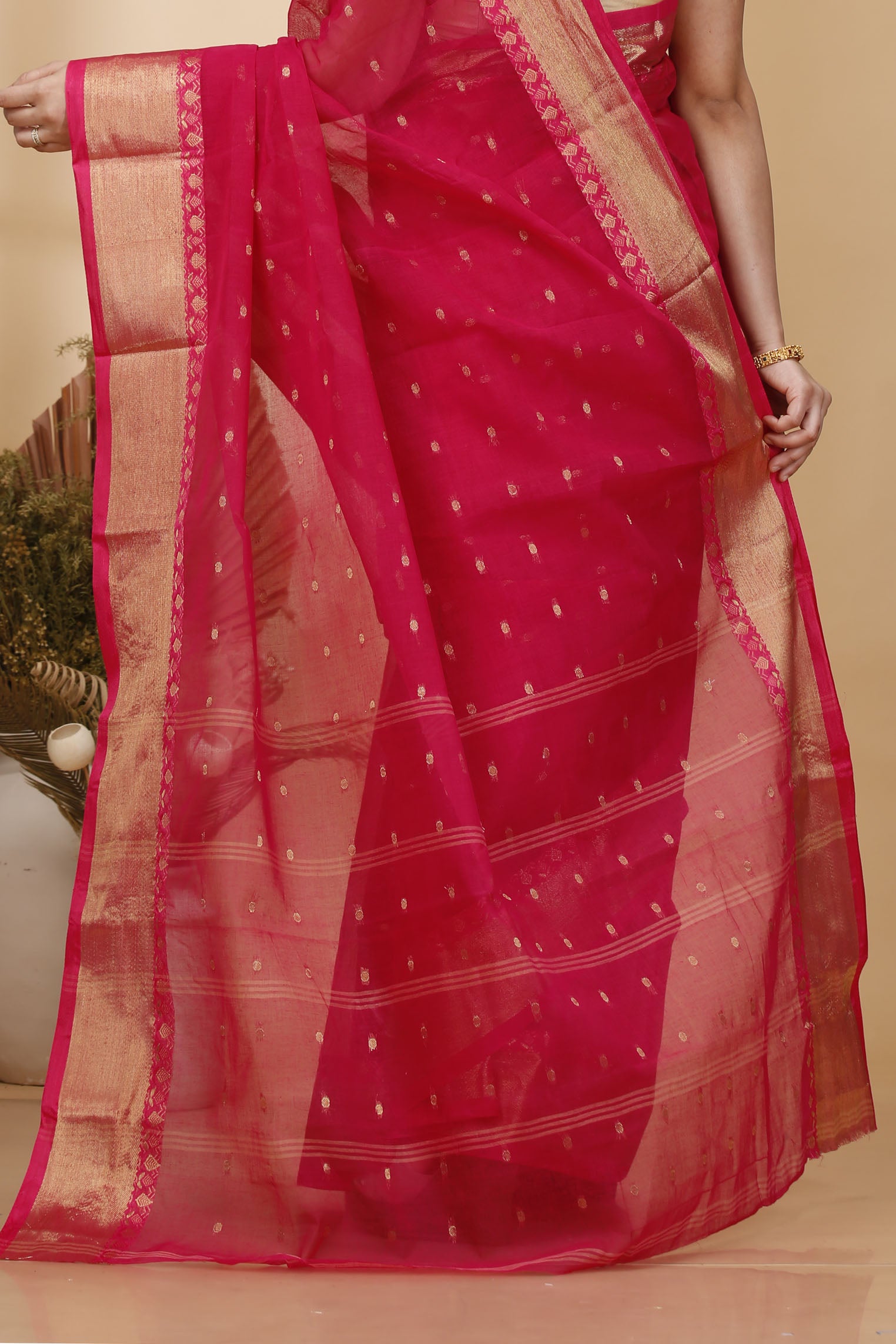 pure cotton tant(redish pink)